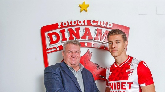 OFICIAL | Încă un transfer la Dinamo! A venit atacantul anunţat de Iuliu Mureşan. Va purta numărul 93