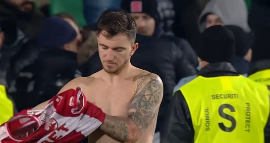 Suporterii dinamovişti, mustraţi de legendele clubului după ce i-au dat jos tricoul lui Sorescu: ”Nu sunt de acord cu gestul lor”