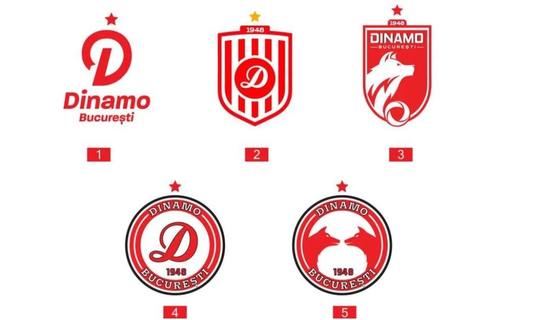 Cinci sigle refuzate de Dinamo! Autorul lor acuză propunerile finaliste: "Daca exista poliţia designului, ar fi trebuit sa amendeze 3 din cele 5 variante" | FOTO