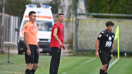 Ovidiu Burcă, nemulţumit de atitudinea echipei după remiza de la Baia Mare: ”Reacţia lor nu a fost una OK”