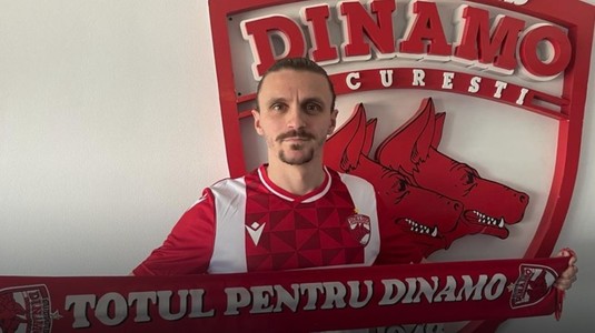 O nouă plecare de la Dinamo. Mijlocaşul fără meci oficial jucat în acest sezon şi-a reziliat contractul