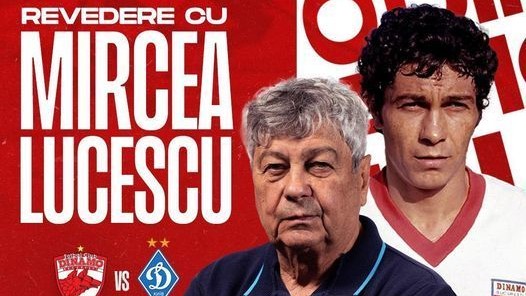Amical de gală pentru Dinamo! ”Câinii” se vor duela cu Dinamo Kiev, echipa lui Mircea Lucescu
