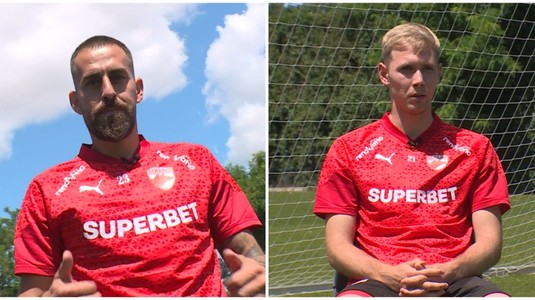 Cristi Mihai, obiectiv surprinzător la Dinamo: "Mi-am dat seama”! Charalampos a bifat şi el prima contribuţie în tricoul alb-roşu şi a avut un mesaj pentru fani