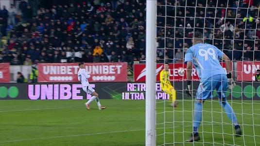 Opruţ a recunoscut: "Am dat un gol norocos. Am vrut să-i pasez colegului din careu"