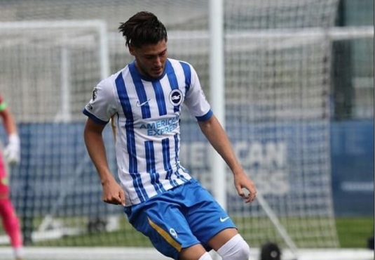 ”Am apucat să joc doar amicale”. Cu ce a rămas Mazilu după experienţa din Anglia, la Brighton: ”E Premier League, cel mai puternic campionat”