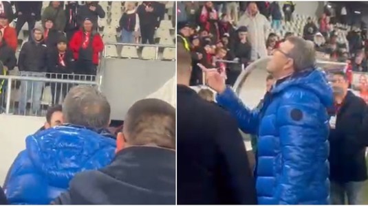 VIDEO | "Să nu ţi se facă rău". Neagoe, apostrofat de dinamovişti după remiza de pe "Arcul de Triumf": "Eu am vorbit frumos"