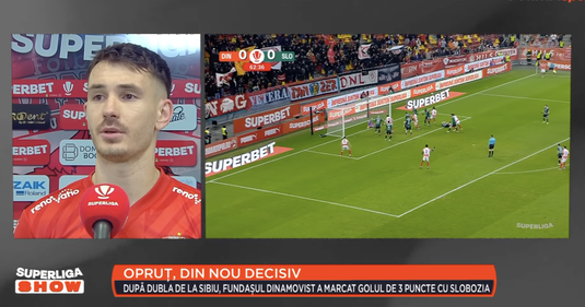 Confesiunea lui Raul Opruţ după ce a ajuns să marcheze pe bandă rulantă pentru Dinamo: ”Îmi doresc titlul de campion, nu titlul de golgheter”