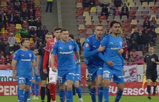 VIDEO | Scandal la Dinamo – Universitatea Craiova! Baiaram s-a răstit la Armstrong, echipele au fost prinse în meleu, iar jandarmii au intrat la VIP