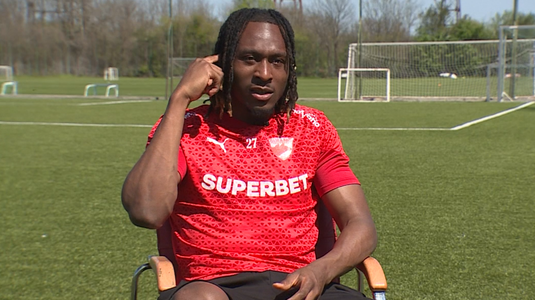 VIDEO | Karamoko şi-a dezvăluit ritualul înaintea unui meci: ”Asta îmi oferă putere”