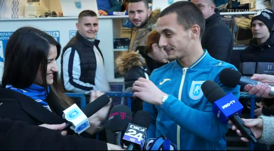 VIDEO | Alexandru Mitriţă şi-a serbat ziua de naştere printre suporteri. Cadoul inedit primit de la o admiratoare :)