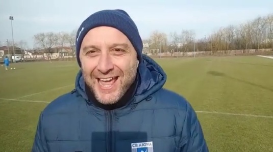 "Ciao, Grande!" VIDEO | Mesajul lui Devis Mangia şi al jucătorilor Craiovei în ziua în care Gică Craioveanu a împlinit 50 de ani