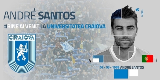 Salomao a "ajutat-o" pe Craiova să-l aducă pe Andre Santos. Dinamovistul i-a oferit informaţii conaţionalului său