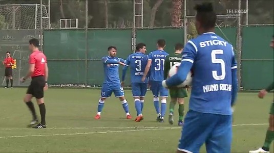VIDEO | Remiză pentru Universitatea Craiova în penultimul amical din Antalya. Oltenii joacă două meciuri într-o zi