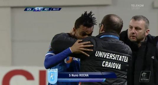 VIDEO |  Fanii Craiovei au cedat. Fluierături pentru Nuno Rocha pe stadionul Ion Oblemenco