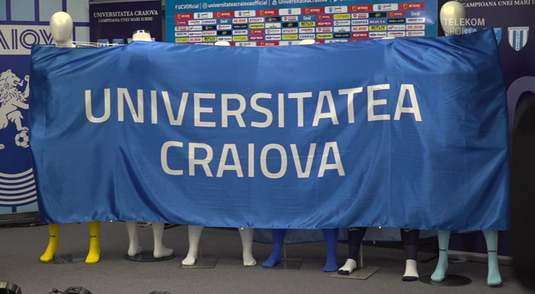VIDEO | U Craiova şi-a prezentat echipamentele pentru noul sezon. Cum arată tricourile în care oltenii promit să ia titlul: "Sunt destul de frumoase"