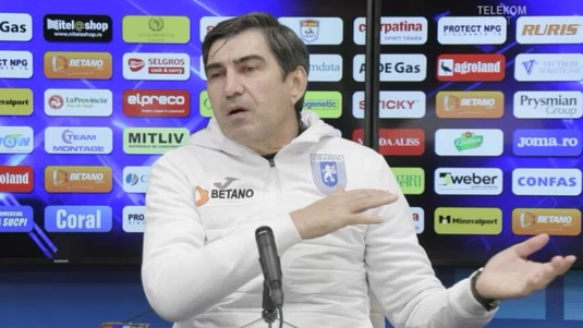 VIDEO | Victor Piţurcă n-are milă de Gigi Becali. Antrenorul Craiovei, înţepături către FCSB înaintea derby-ului: "Nu râde, că eu vorbesc serios, nu?"