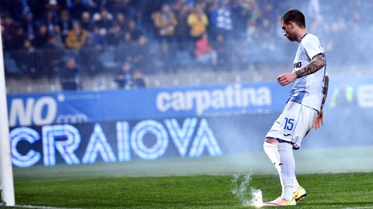 Derby-ul se plăteşte scump. „U” Craiova a fost amendată după incidentele de la meciul cu CFR Cluj