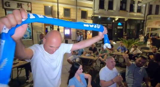 VIDEO | Entuziasm fără margini la Craiova. Fanii Ştiinţei cred tot mai tare în câştigarea titlului: "O să fim ca Liverpool. Exact acelaşi lucru!"