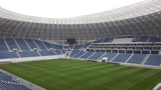 FOTO | Imagine GENIALĂ pe stadionul Ion Oblemenco în ziua finalei campionatului cu CFR Cluj. Ce a apărut pe stadion
