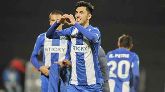 Andrei Ivan a marcat şi a adus victoria Craiovei: ”Vreau să dau gol la fiecare meci”