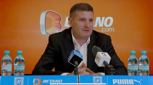 Laszlo Balint, înainte de meciul cu FCU Craiova: ”Antrenez caractere puternice, se va vedea asta duminică” + Ce a vorbit cu Rotaru 