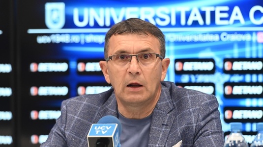 Eugen Neagoe a primit o veste excelentă pentru sezonul viitor. Revenire după mai bine de şase luni la Universitatea Craiova
