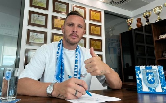 OFICIAL | Universitatea Craiova, ”bombă” pe piaţa transferurilor. A adus un fotbalist cu aproape de 300 de meciuri în Serie A: ”Bine ai venit!”