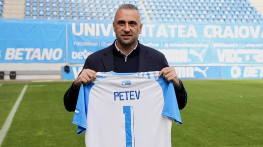 BREAKING | Petev, OUT de la U Craiova. Înfrângerea cu FCSB i-a pus capac lui Rotaru. Antrenorul, dat afară de olteni