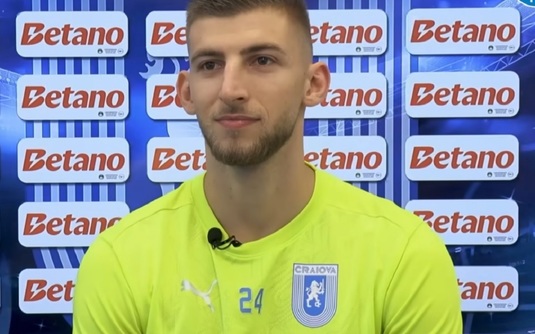 VIDEO | Jovo Lukic, omul de gol cu care Craiova atacă titlul: ”Aici e o altă planetă. Pot face multe pentru echipă”