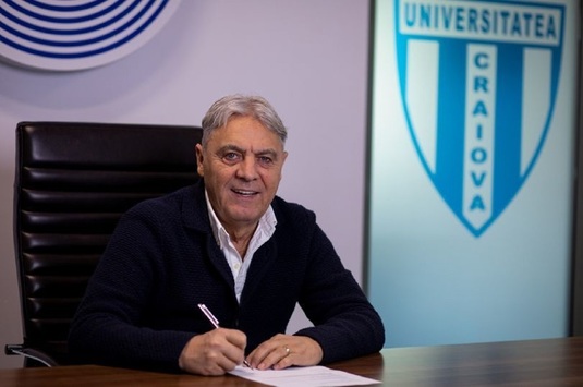 OFICIAL | Sorin Cârţu a revenit la Universitatea Craiova. ”Sorinaccio” s-a întors la clubul alb-albastru ”fix la ceas aniversar”