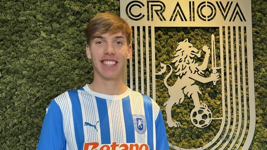 OFICIAL | Universitatea Craiova a realizat primul transfer al iernii. Jucătorul crescut în Italia a ajuns în Bănie