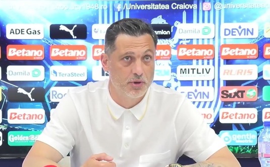 Rădoi simte că vedeta Universităţii Craiova pleacă! “Am stat şi am plâns cu el. Dacă se supără pe mine, înţelege”