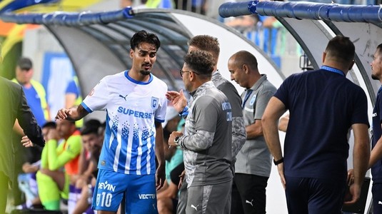 Ştefan Baiaram, gest rar după victoria Universităţii Craiova. A prezentat scuze arbitrului: "Nu se face aşa"