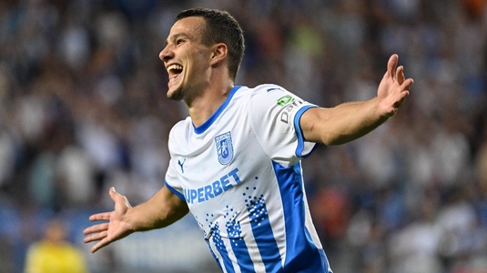 A dat gol şi s-a bucurat cu tumbe în stil Andrei Ivan. Reacţia noului jucător din Craiova: ”Mai era un jucător, dar a plecat. Eu aşa celebrez”