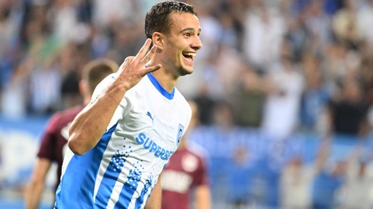 Eroul Craiovei a vorbit după hattrick-ul cu Sarajevo: "Am reuşit alte goluri şi mai frumoase"