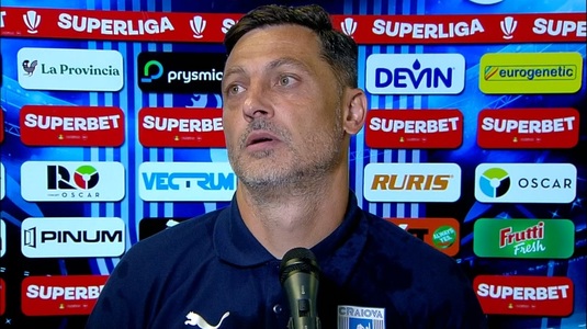 "3-0 e scor periculos pentru noi". Ce l-a nemulţumit pe Mirel Rădoi, deşi Universitatea Craiova a jucat fulminant, din nou