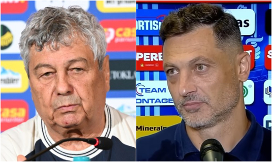 Atac "cu talpa"! Mircea Lucescu i-a dat replica lui Mirel Rădoi: "Am greşit când am spus că îl stimez. Se bagă în seamă"