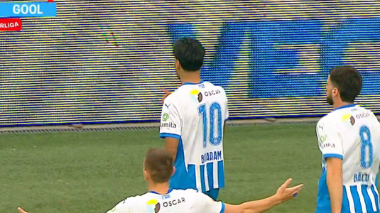 VIDEO | Tensiune la Craiova! Ce gest a făcut Ştefan Baiaram, după ce a înscris în poarta Sloboziei: s-a dus direct în faţa fanilor olteni