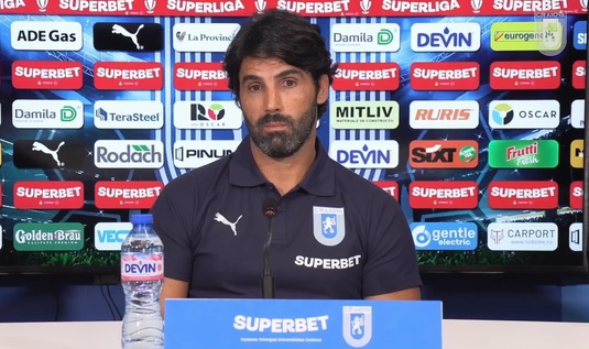 Filipe Coelho şi-a numit obiectivul la Universitatea Craiova, după ce l-a înlocuit pe Rădoi: "Nu promit titlul"