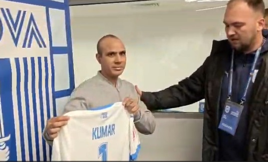 VIDEO | A fost chemat de Universitatea Craiova, după ce a impresionat România cu gestul său! Imaginile surprinse înaintea meciului cu Botoşani