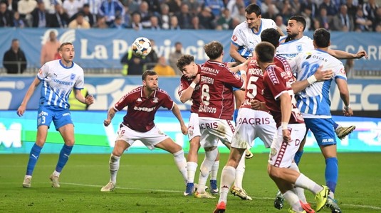VIDEO | Universitatea Craiova – Rapid 1-0. Gâlcă, fără victorie de patru etape! Oltenii au urcat pe primul loc în Superliga
