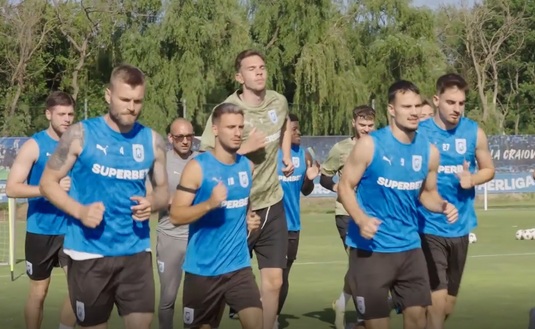 Reacţii din cantonamentul Universităţii Craiova! Ce impresie şi-a făcut fotbalistul transferat din Serie A: "M-am acomodat" 