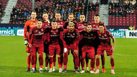 CFR Cluj, 1-1 cu Steaua Roşie Belgrad, într-un meci amical