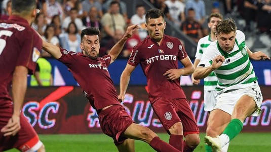 CFR Cluj - Celtic 1-1. Campioana a făcut un meci MARE! Calificarea se joacă la Glasgow, săptămâna viitoare 