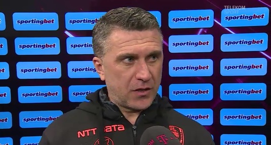 VIDEO Alin Minteuan a dezvăluit de ce nu a venit Petrescu la interviuri după meci: ”Acolo mergem şi noi acum!”