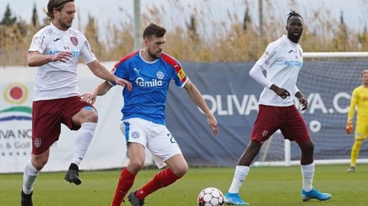 VIDEO CFR Cluj şi SV Wehen Wiesbaden au remizat într-o partidă amicală, susţinută în cantonamentul din Spania