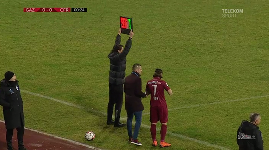 VIDEO | Moment incredibil în Liga I. Dan Petrescu a schimbat un jucător aflat la debut în secunda 24
