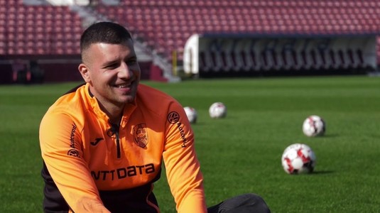 EXCLUSIV | Ţucudean îşi încheie contractul cu CFR Cluj. Ce urmează pentru atacant: "Nu mai e ca la 23 de ani, atunci era uşor"