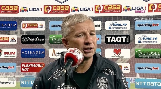 VIDEO | Petrescu a "radiografiat" victoria cu FC Botoşani şi a făcut un anunţ despre viitorul lui Arlauskis şi Ţucudean! Ce a spus despre Deac şi derby-ul cu U Craiova