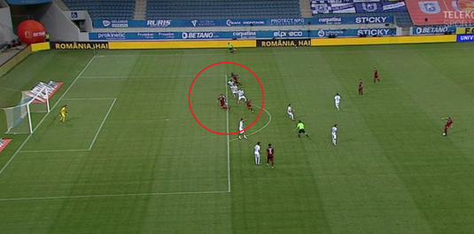 VIDEO | Fază suspectă de offside la penalty-ul din care CFR Cluj a făcut 3-1! Ce au arătat reluările şi cum au reacţionat oltenii